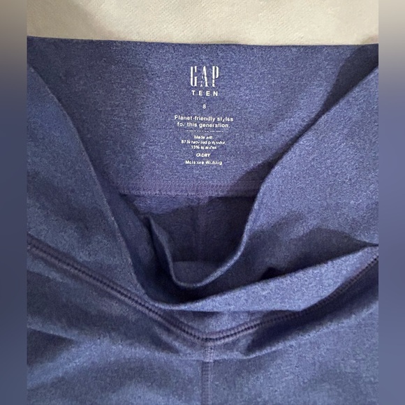 2 Pairs of Gap leggings Sz M teen girls. - Picture 10 of 11